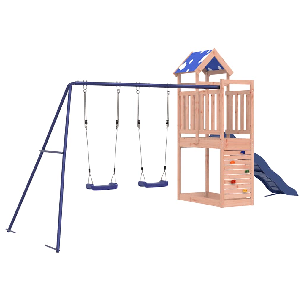 vidaXL Outdoor Playset Solid Wood Douglas
