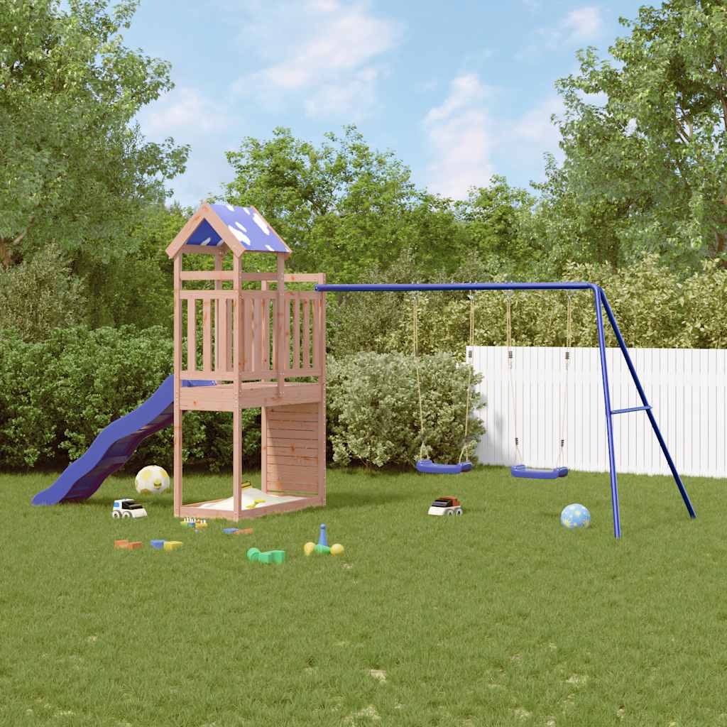 vidaXL Outdoor Playset Solid Wood Douglas