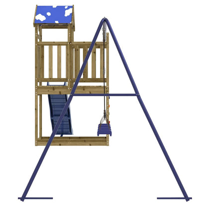 vidaXL Outdoor Playset Impregnated Wood Pine