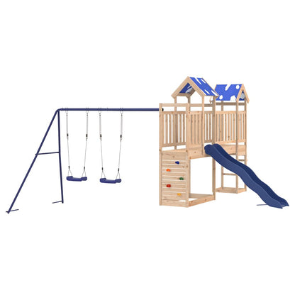 vidaXL Outdoor Playset Solid Wood Pine