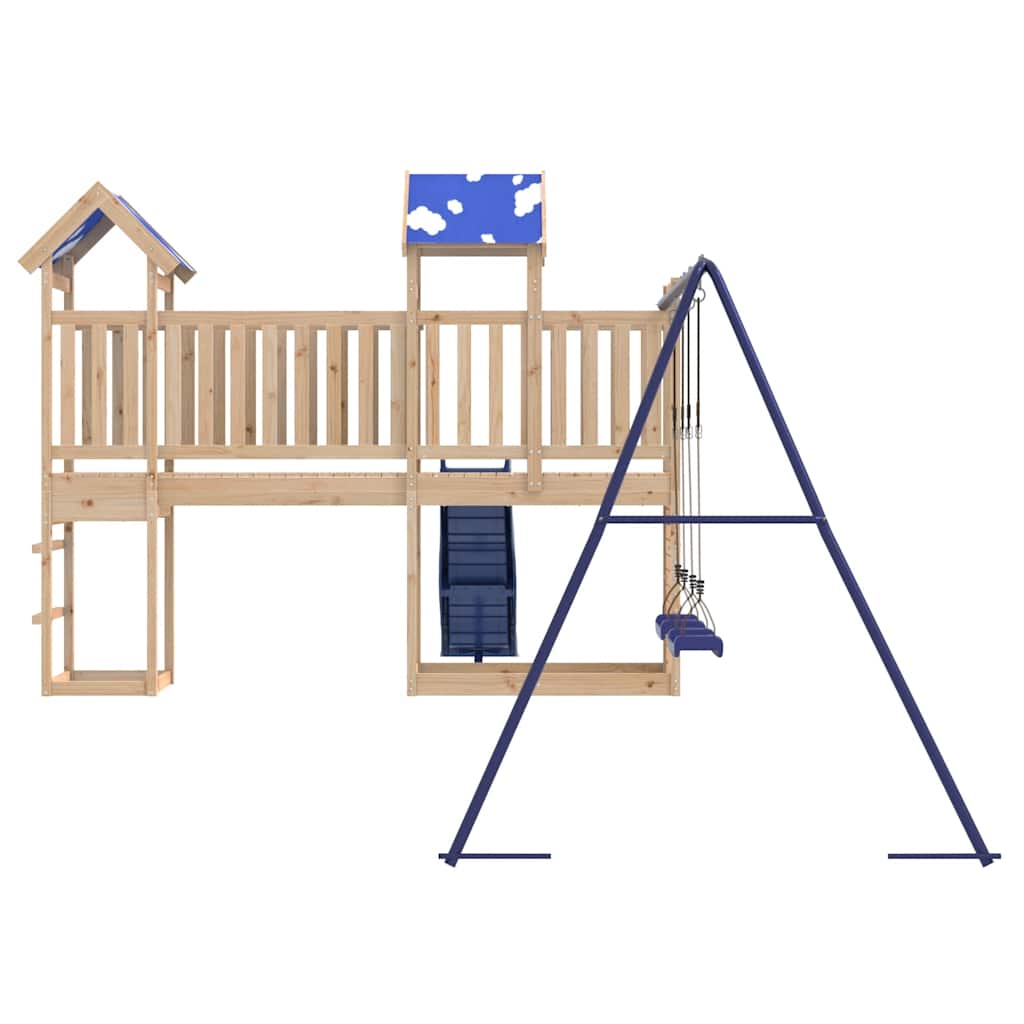 vidaXL Outdoor Playset Solid Wood Pine