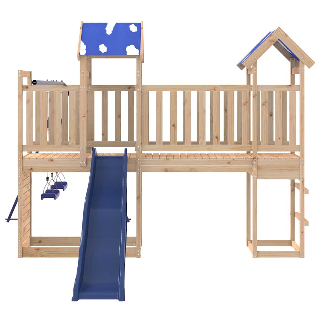 vidaXL Outdoor Playset Solid Wood Pine