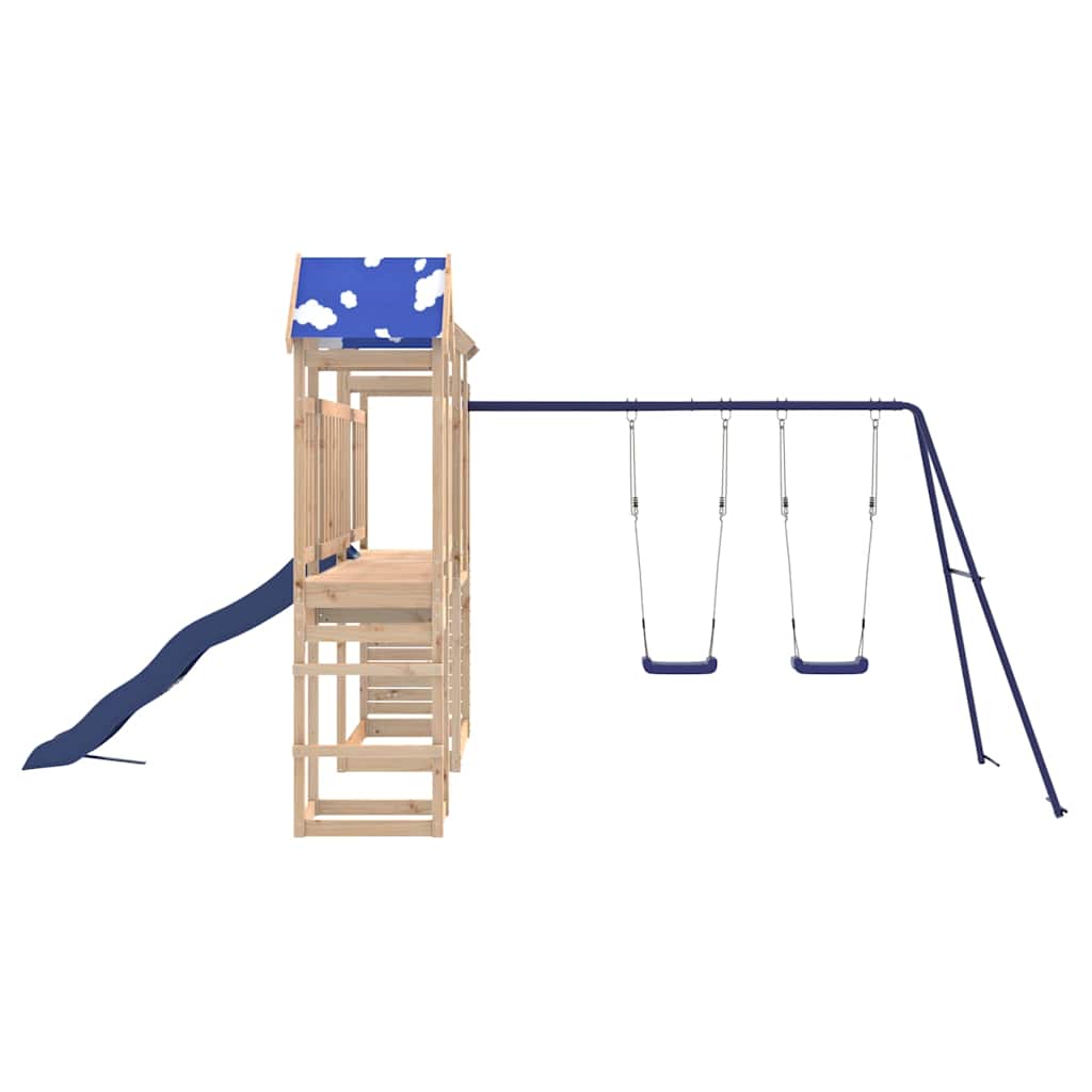 vidaXL Outdoor Playset Solid Wood Pine