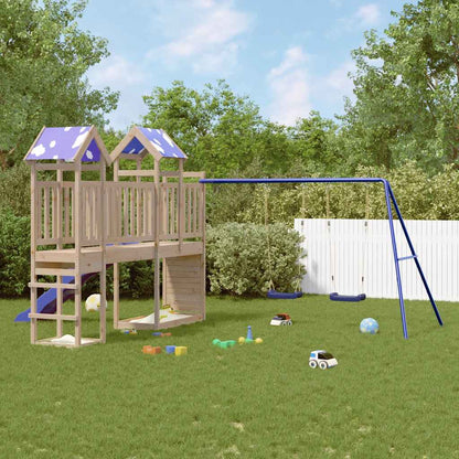 vidaXL Outdoor Playset Solid Wood Pine