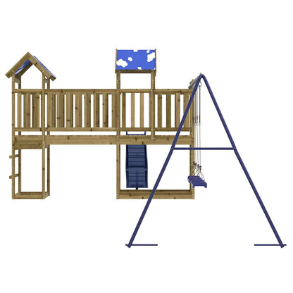 vidaXL Outdoor Playset Impregnated Wood Pine