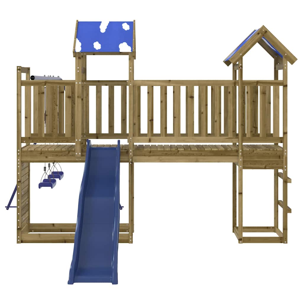 vidaXL Outdoor Playset Impregnated Wood Pine