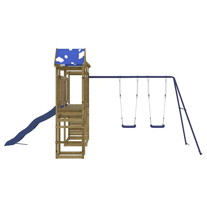 vidaXL Outdoor Playset Impregnated Wood Pine