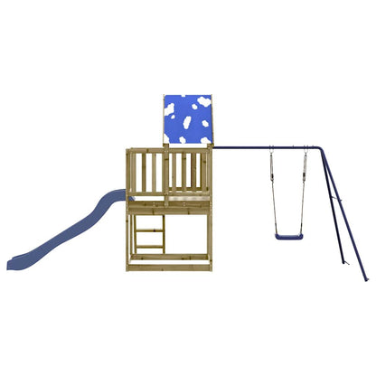 vidaXL Outdoor Playset Impregnated Wood Pine