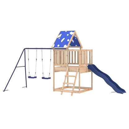 vidaXL Outdoor Playset Solid Wood Pine