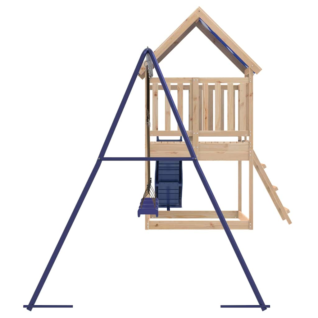 vidaXL Outdoor Playset Solid Wood Pine