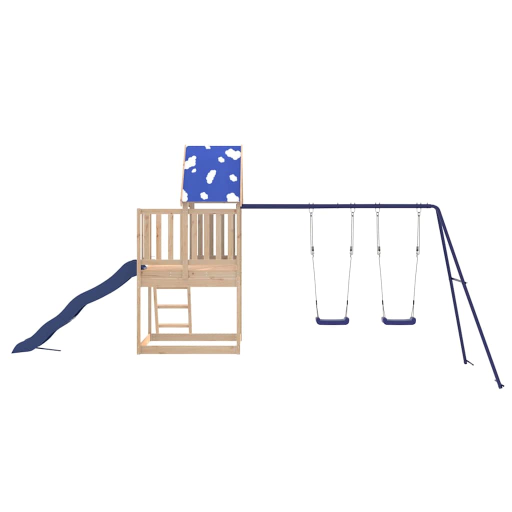 vidaXL Outdoor Playset Solid Wood Pine