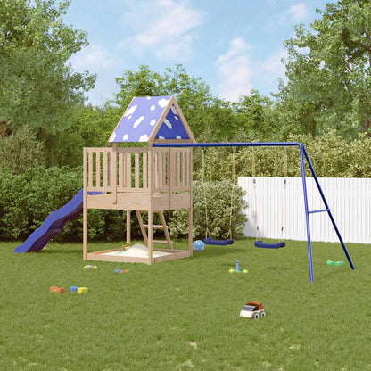 vidaXL Outdoor Playset Solid Wood Pine