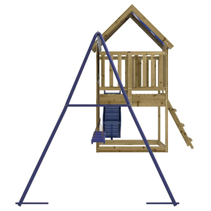 vidaXL Outdoor Playset Impregnated Wood Pine