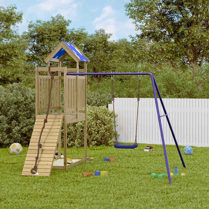 vidaXL Outdoor Playset Impregnated Wood Pine