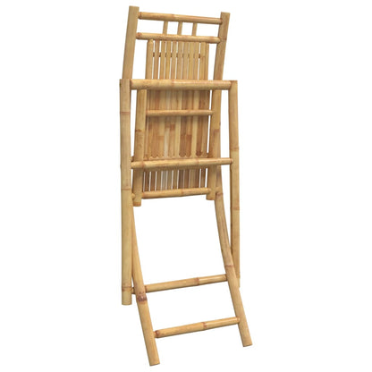 vidaXL Folding Garden Chairs 4 pcs 46x66x99 cm Bamboo