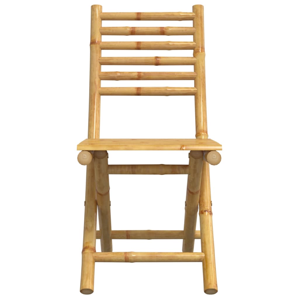 vidaXL Folding Garden Chairs 4 pcs 43x54x88 cm Bamboo