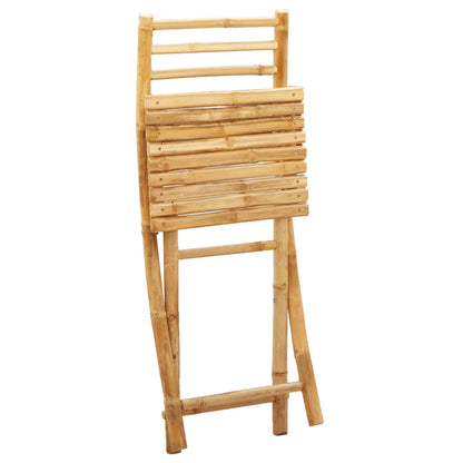 vidaXL Folding Garden Chairs 4 pcs 43x54x88 cm Bamboo