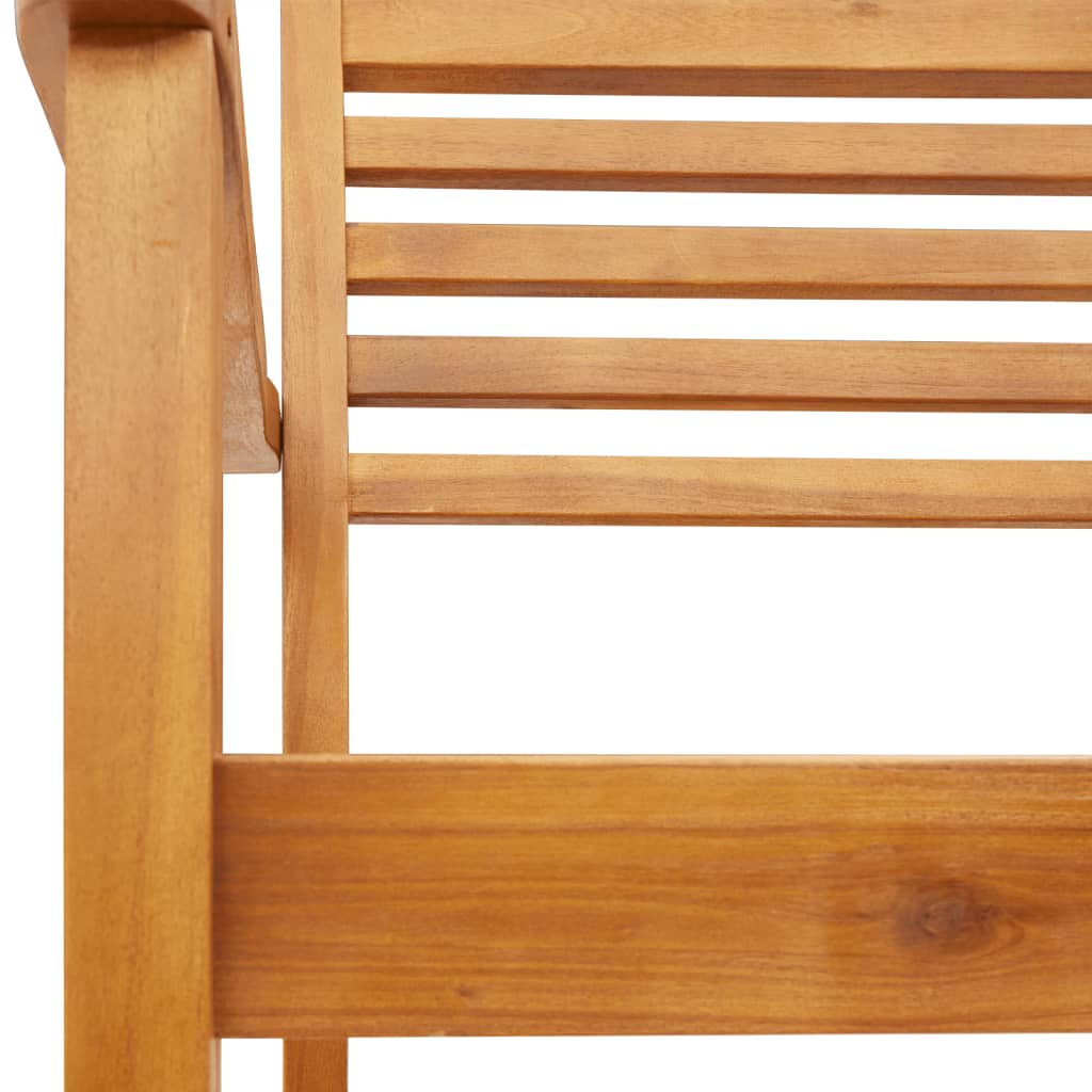 vidaXL Garden Chairs 4 pcs 59x55x85 cm Solid Wood Acacia