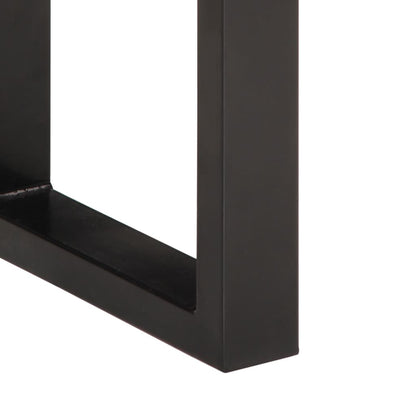 vidaXL Bench 160 cm Solid Wood Acacia and Steel