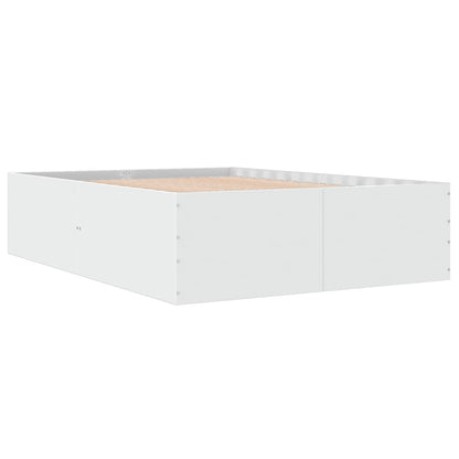 vidaXL Bed Frame without Mattress White 120x200 cm