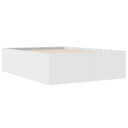 vidaXL Bed Frame without Mattress White 120x190 cm Small Double