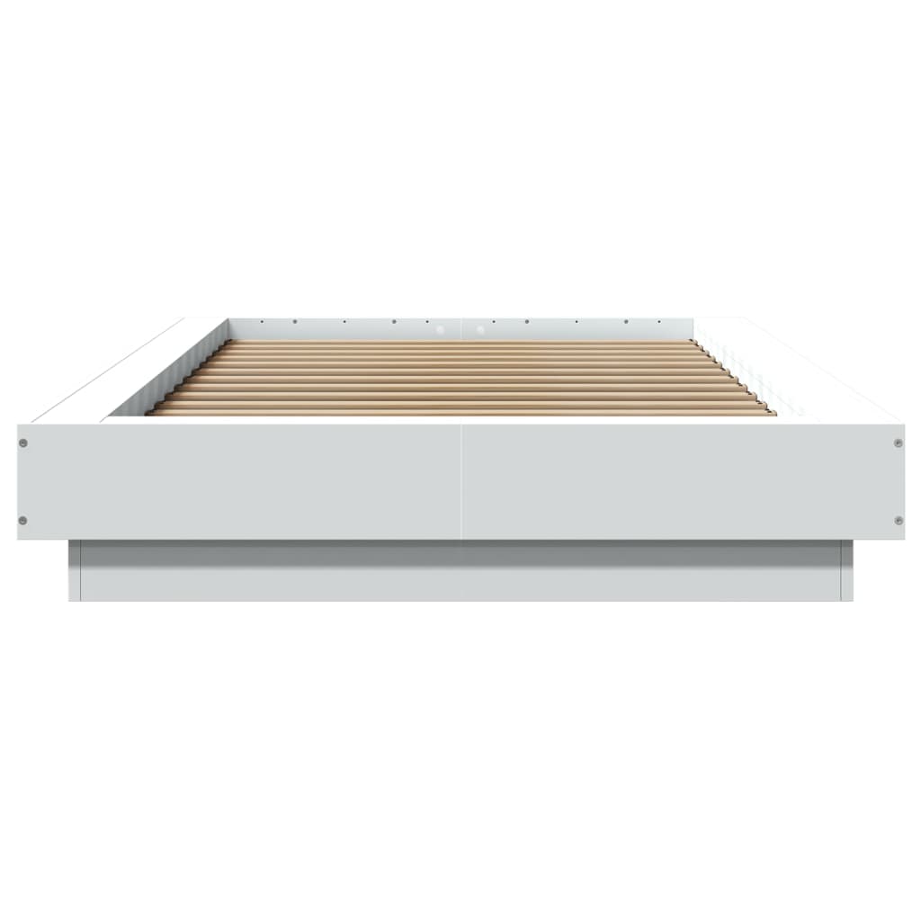 vidaXL Bed Frame without Mattress White 90x200 cm