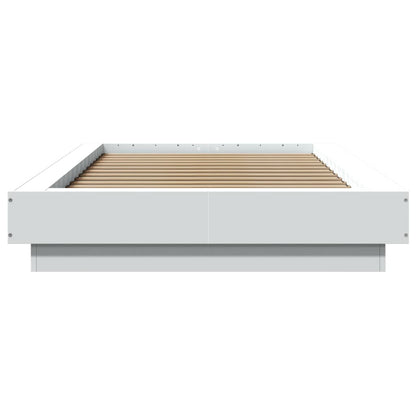 vidaXL Bed Frame without Mattress White 90x200 cm