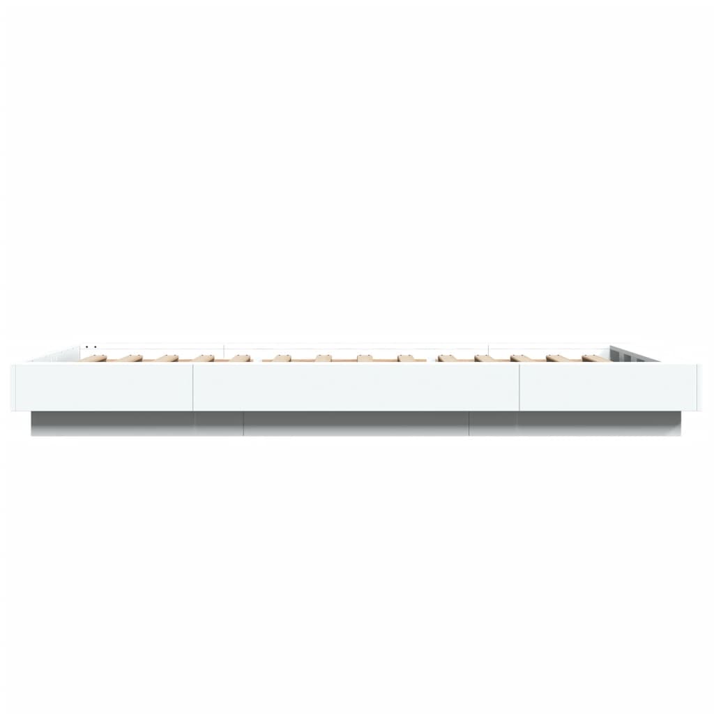vidaXL Bed Frame without Mattress White 90x200 cm