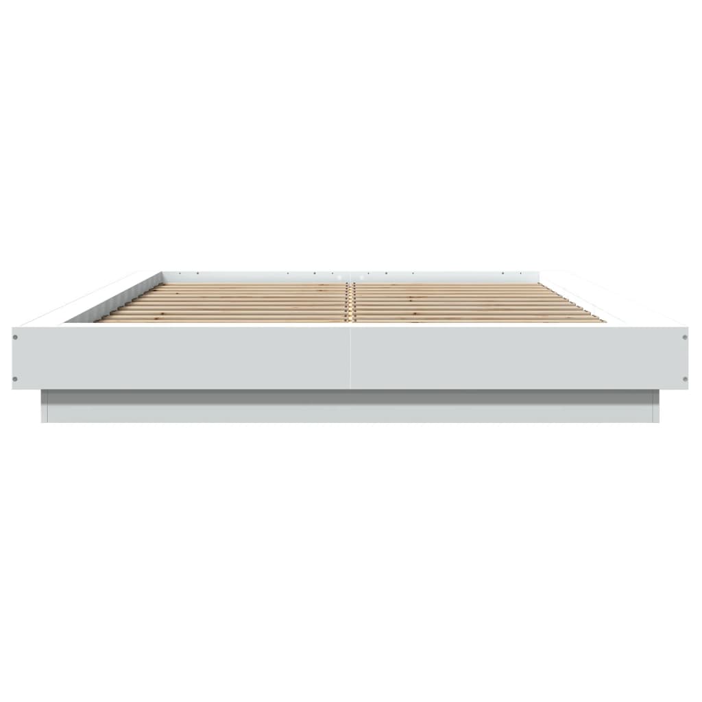 vidaXL Bed Frame without Mattress White 120x190 cm Small Double