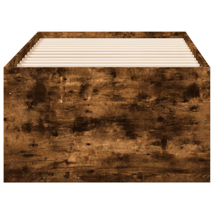 vidaXL Daybed | Smoked Oak | Engineered Wood | Single |  Storage  | Daybed