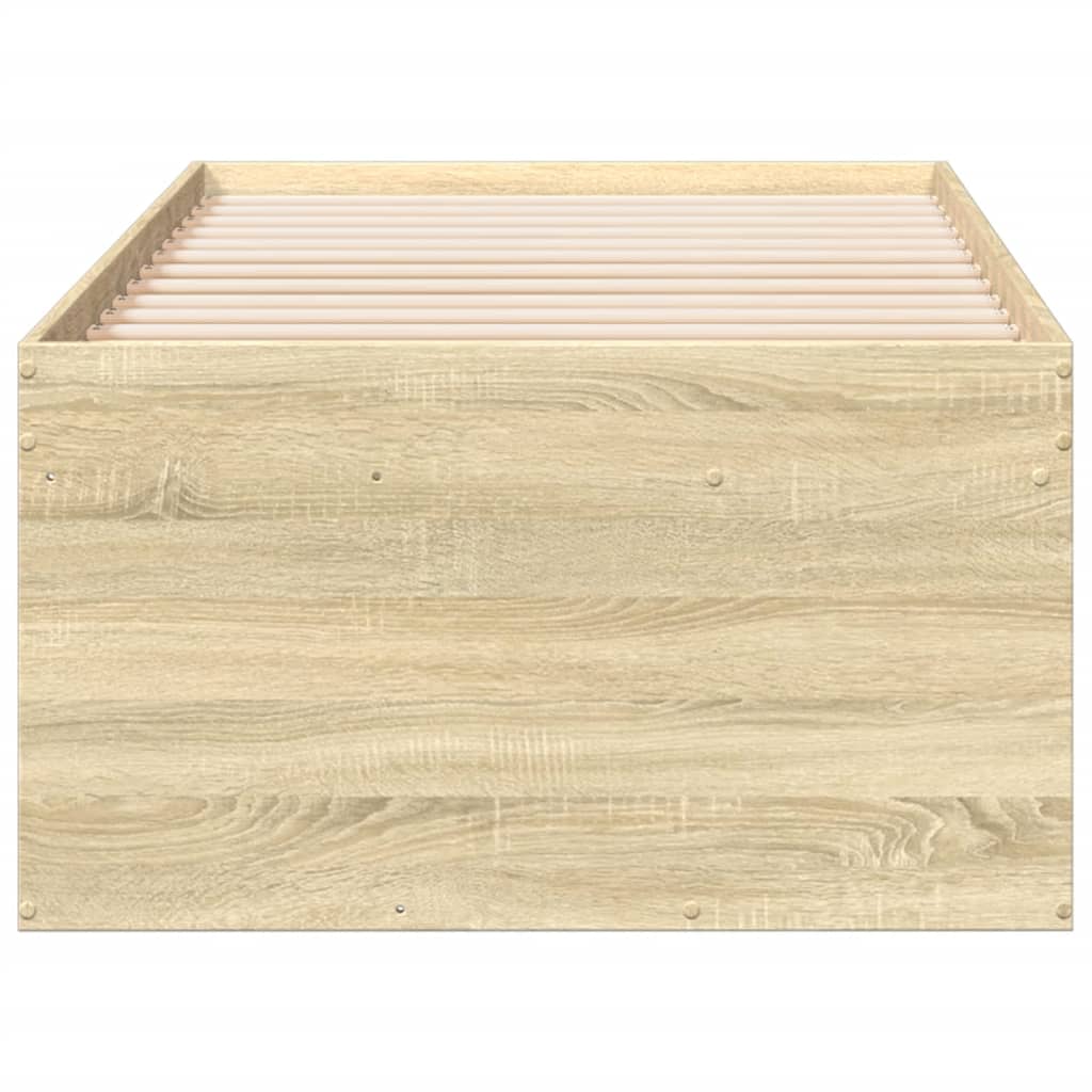 vidaXL Daybed | Sonoma Oak | Engineered Wood | Single | Daybed | Rectangular