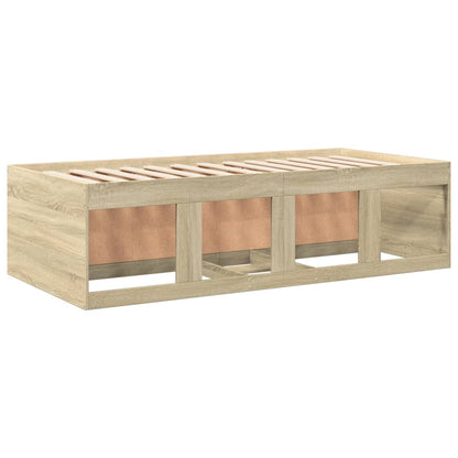 vidaXL Daybed | Sonoma Oak | Engineered Wood | Single | Daybed | Rectangular