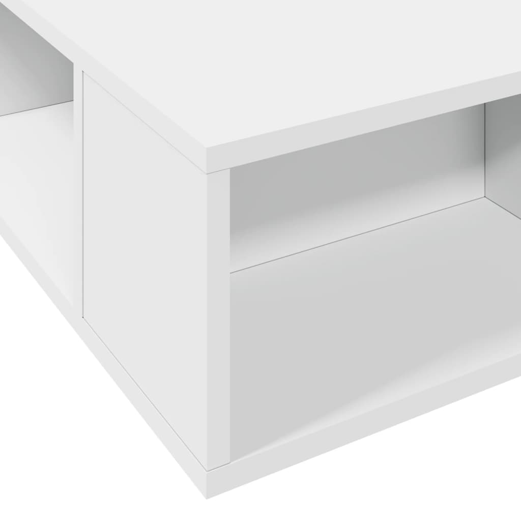 vidaXL Bed Frame without Mattress White 180x200 cm Super King
