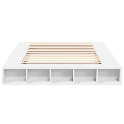 vidaXL Bed Frame without Mattress White 160x200 cm