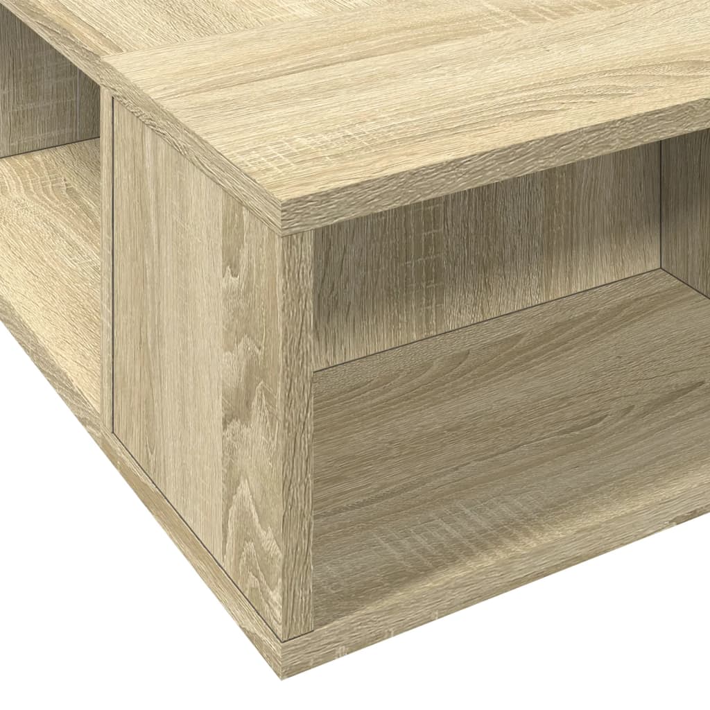vidaXL Bed Frame without Mattress Sonoma Oak 100x200 cm