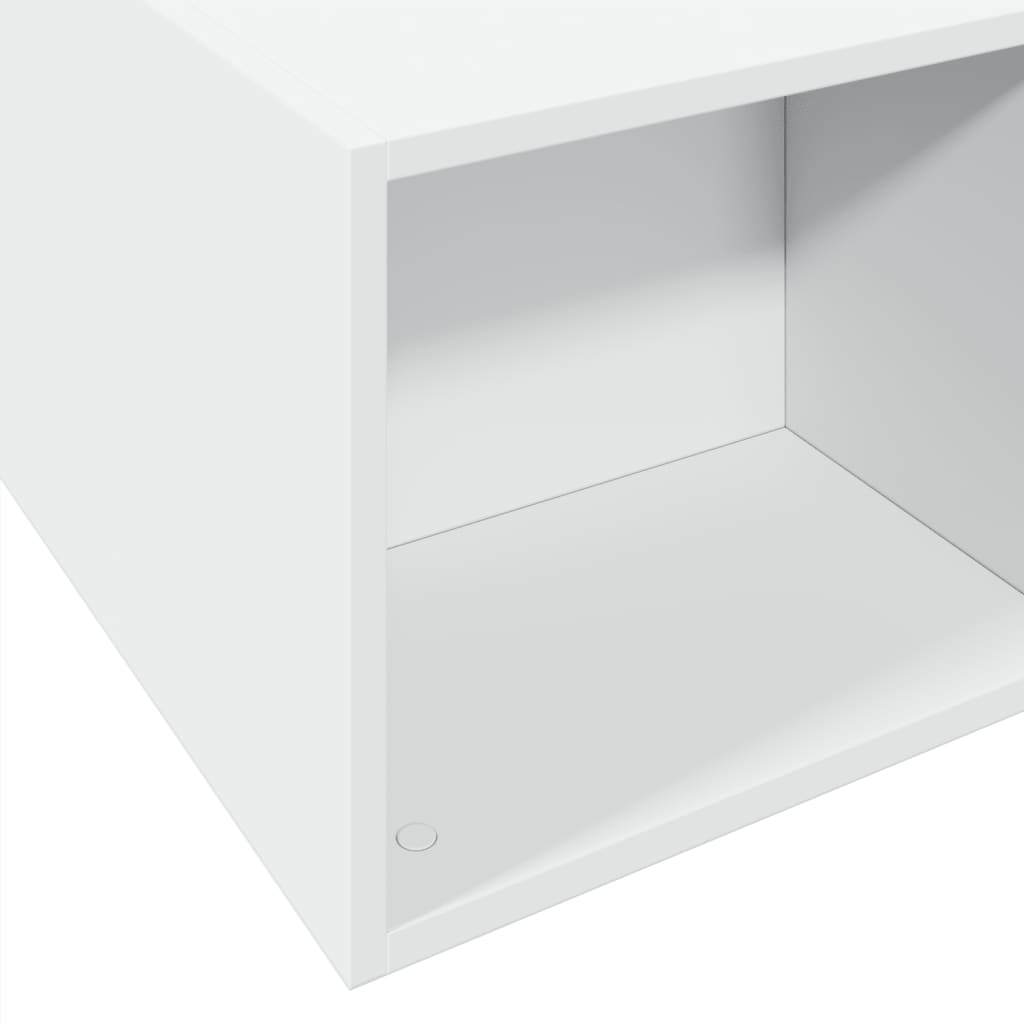 vidaXL Bed Frame without Mattress White 150x200 cm King Size