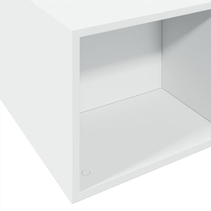 vidaXL Bed Frame without Mattress White 150x200 cm King Size