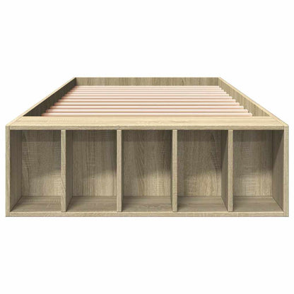 vidaXL Bed Frame without Mattress Sonoma Oak 90x200 cm