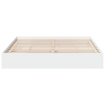 vidaXL Bed Frame with Drawers without Mattress White 180x200 cm