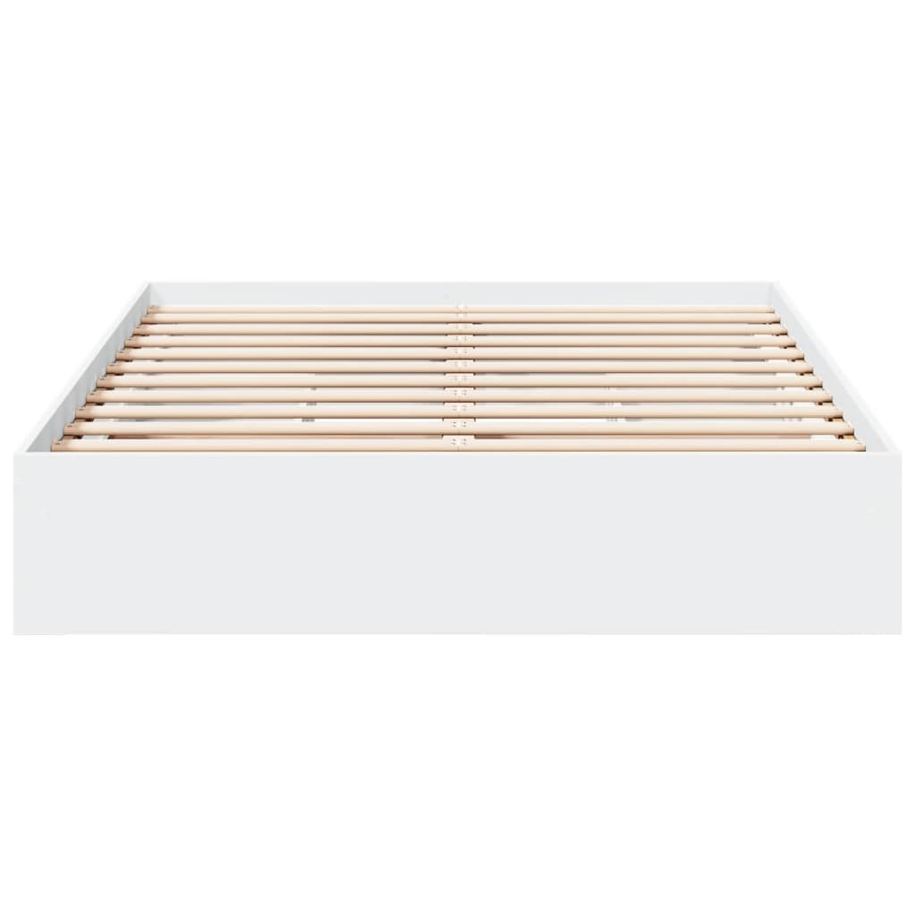 vidaXL Bed Frame with Drawers without Mattress White 120x200 cm