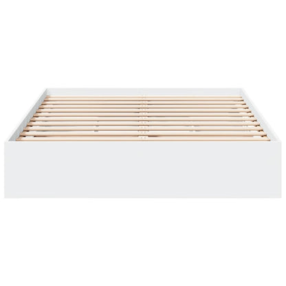 vidaXL Bed Frame with Drawers without Mattress White 120x200 cm