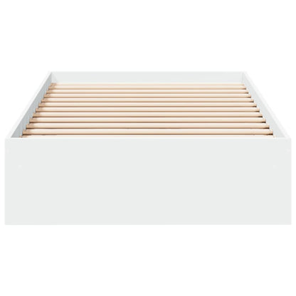 vidaXL Bed Frame with Drawers without Mattress White 90x200 cm