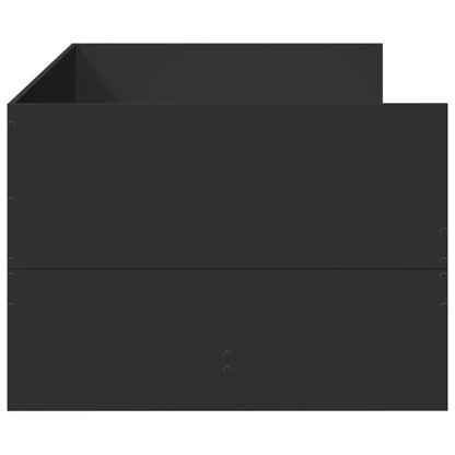 vidaXL Daybed | Black | Engineered wood | Small Single