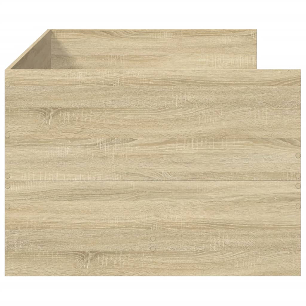 vidaXL Daybed | Sonoma Oak | Engineered Wood | Small Single