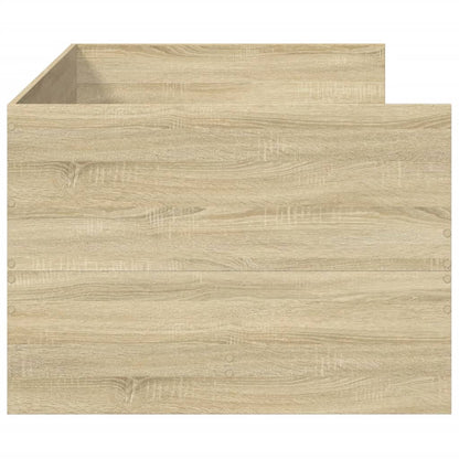vidaXL Daybed | Sonoma Oak | Engineered Wood | Small Single