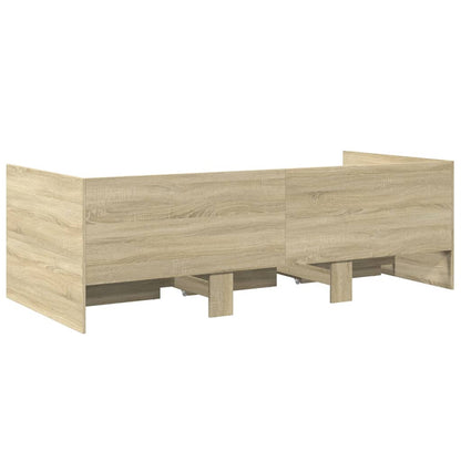 vidaXL Daybed | Sonoma Oak | Engineered Wood | Small Single