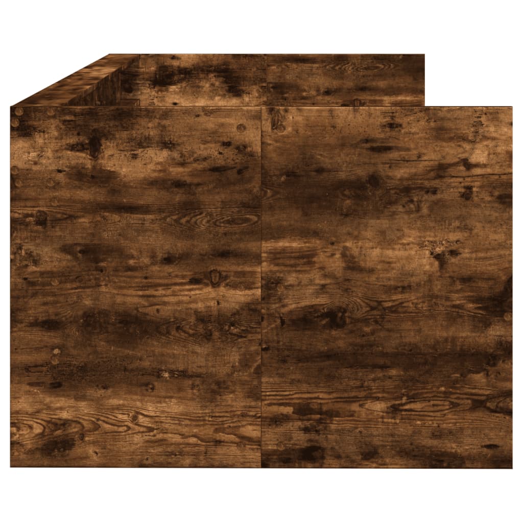 vidaXL Daybed | Smoked Oak | Engineered Wood | Single