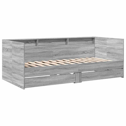 vidaXL Daybed | Grey Sonoma | Engineered wood | Single | Convertible | Daybed