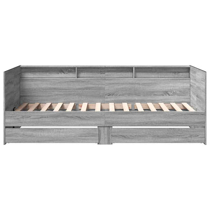 vidaXL Daybed | Grey Sonoma | Engineered wood | Single | Convertible | Daybed