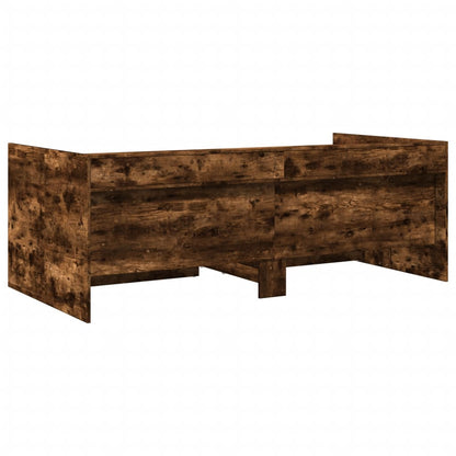 vidaXL Daybed | Smoked Oak | Engineered Wood | Small Single | Daybed
